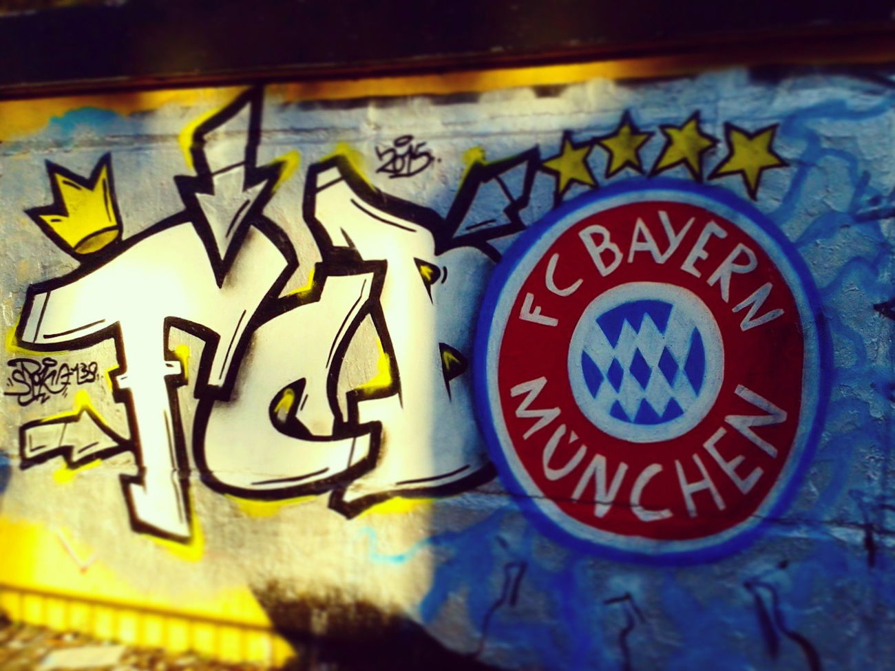 Graffiti Wall in Deutschland - Photo by Spok139 (2015)