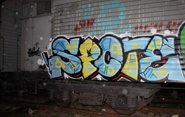 Graffiti Train - Photo by Spote - Spote, spote, Spoter