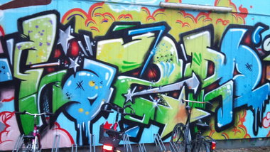 Graffiti Wall in Oldenburg - Photo by Spotted - Lazlo (2010)