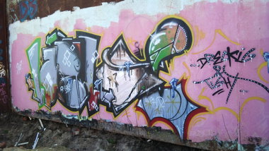 Graffiti Wall in Oldenburg - Photo by Spotted - Lazlo (2009)