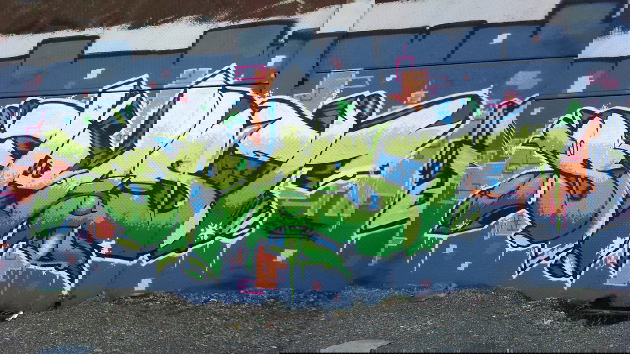 Graffiti Wall in Oldenburg - Photo by Spotted - Spast, cs (2009)