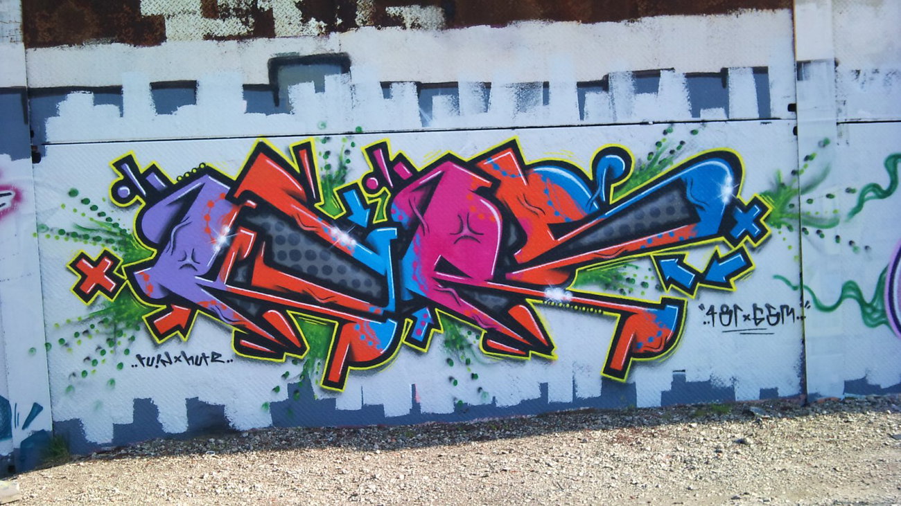 Graffiti Wall in Oldenburg - Photo by Spotted - Kurs (2010)