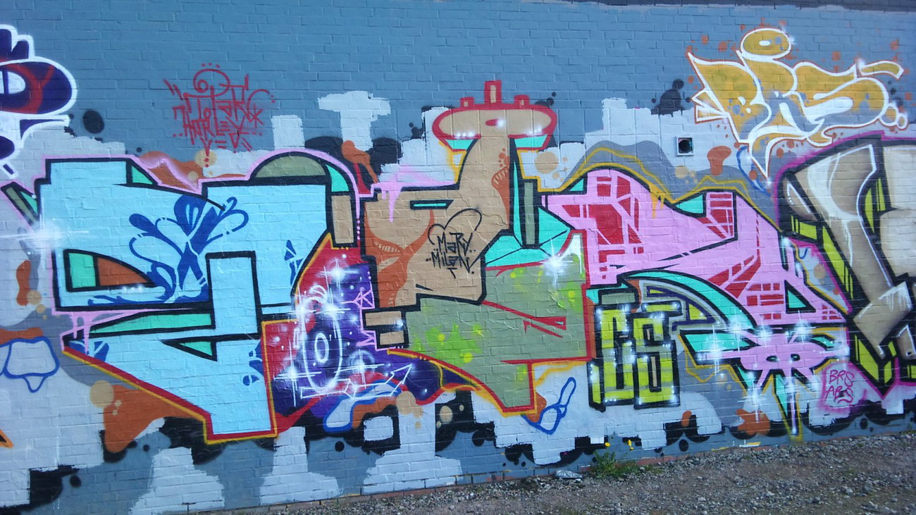 Graffiti Wall in Oldenburg - Photo by Spotted - Topar, cs (2010)