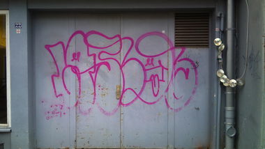 Graffiti Bombing in Oldenburg - Photo by Spotted - Laslo (2011)