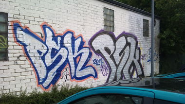 Graffiti Bombing in Oldenburg - Photo by Spotted - Psk (2011)