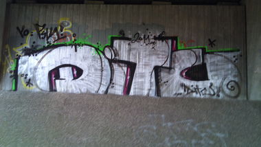 Graffiti Bombing in Oldenburg - Photo by Spotted - Ditc (2011)