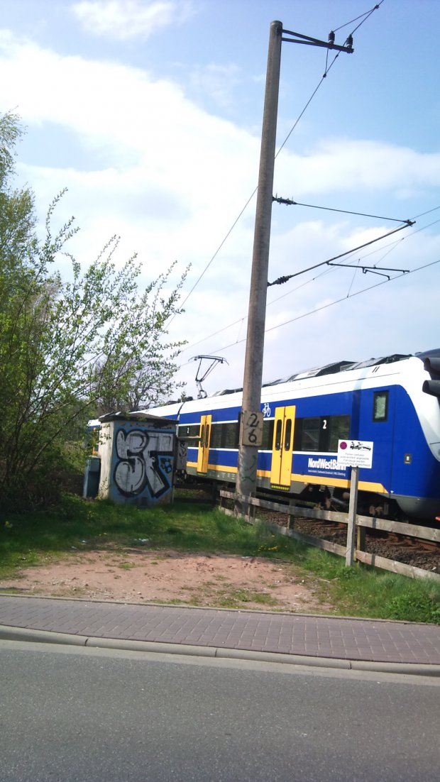 Graffiti Bombing in Oldenburg - Photo by Spotted - Sf (2012)