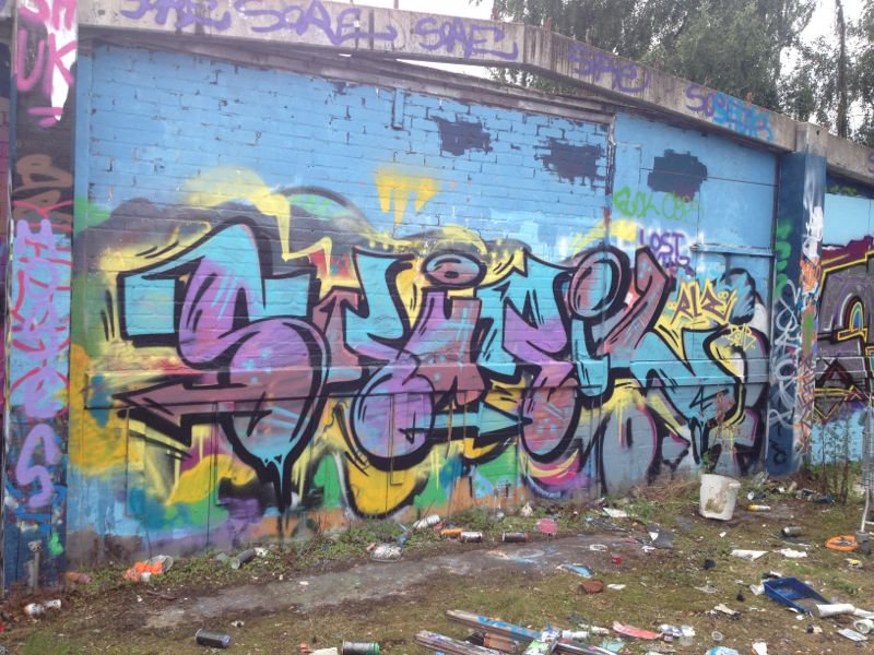 Graffiti Wall in Oldenburg - Photo by Spotted - Skuril, rlz (2013)