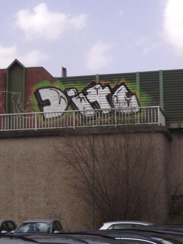 Graffiti Bombing in Oldenburg - Photo by Spotted - Ditc (2013)