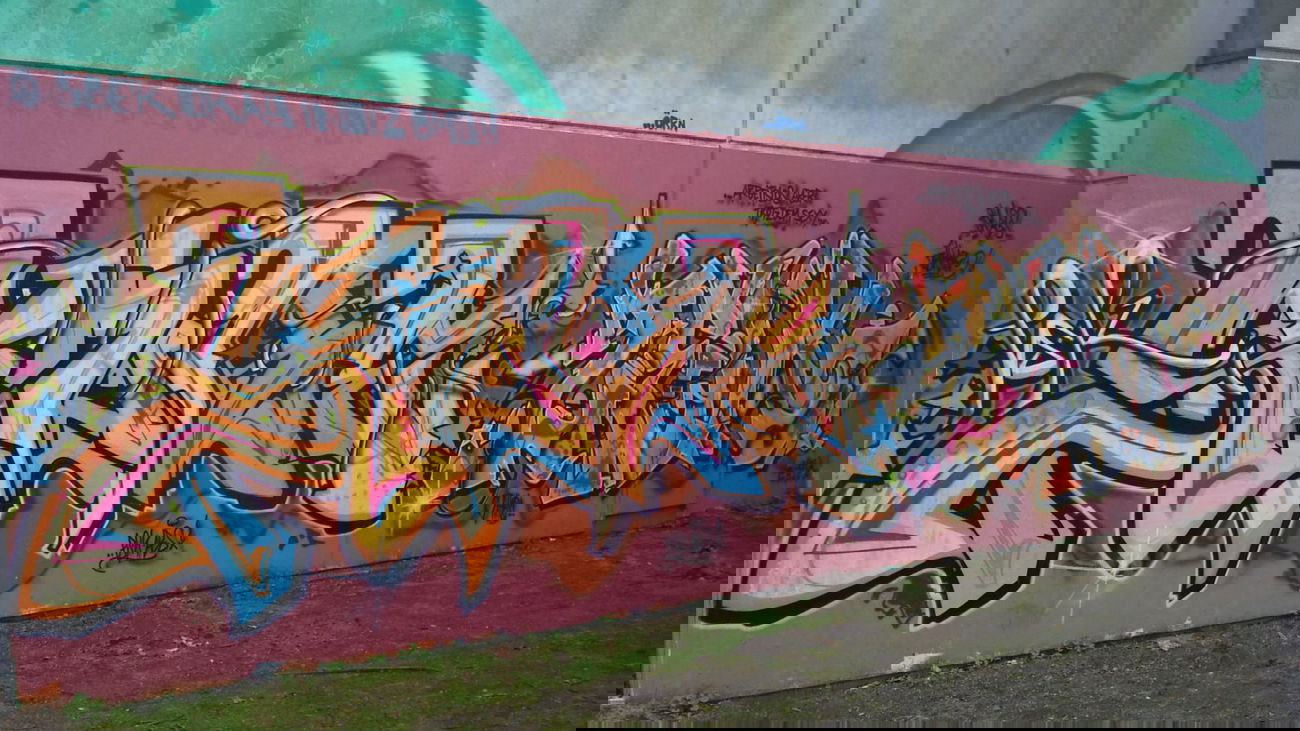 Graffiti Wall in Oldenburg - Photo by Spotted - Sure, Zeik, Psk (2009)