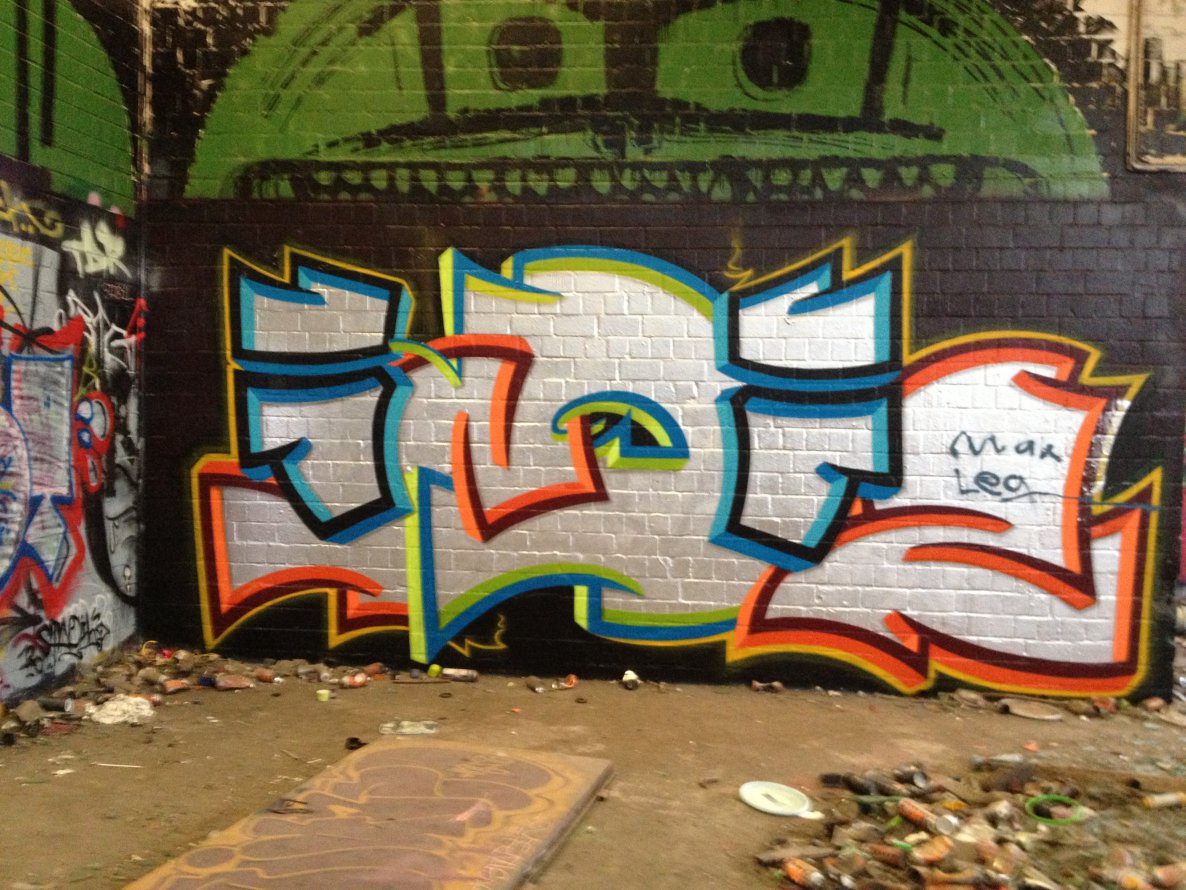 Graffiti Wall in Oldenburg - Photo by Spotted - Indiz (2013)