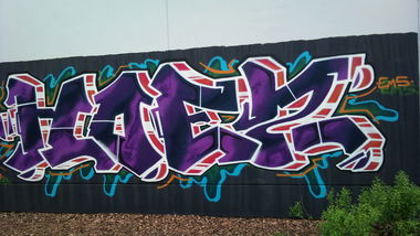 Graffiti Wall in Oldenburg - Photo by Spotted - Hoez, ems (2010)