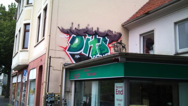 Graffiti Wall in Oldenburg - Photo by Spotted - Ditc (2010)