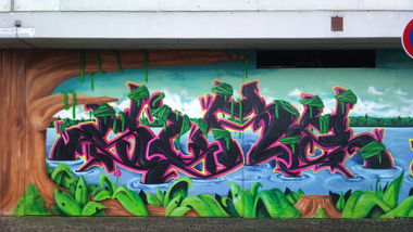 Graffiti Wall in Oldenburg - Photo by Spotted - Sure (2012)