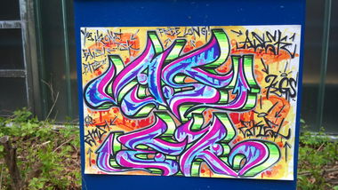 Graffiti Sketch in Oldenburg - Photo by Spotted - Asek (2010)