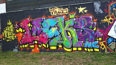 Graffiti Wall in Oldenburg - Photo by Spotted - Laecks (2010)