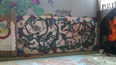 Graffiti Wall in Oldenburg - Photo by Spotted - Poke (2010)