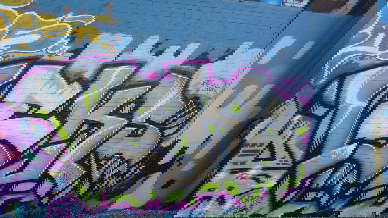 Graffiti Wall in Oldenburg - Photo by Spotted - Leks, eaz, fuk (2010)