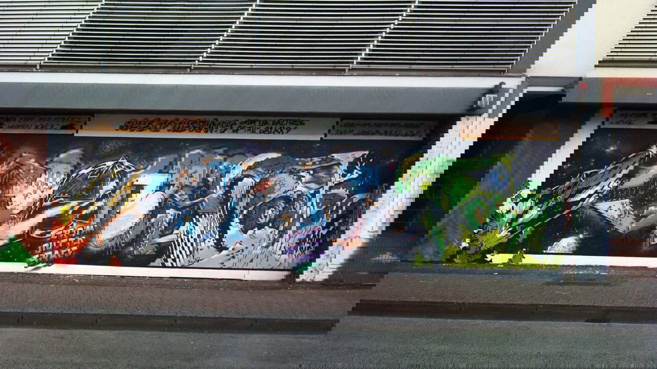 Graffiti Wall in Oldenburg - Photo by Spotted - Giants (2012)