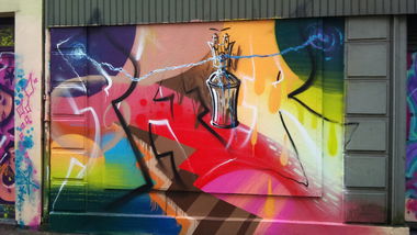 Graffiti Wall in Oldenburg - Photo by Spotted - Pair (2012)