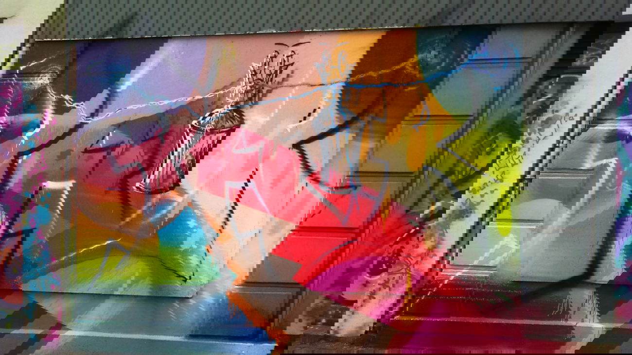 Graffiti Wall in Oldenburg - Photo by Spotted - Pair (2012)