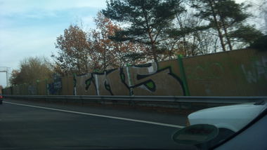 Graffiti Bombing in Oldenburg - Photo by Spotted - Ems (2010)