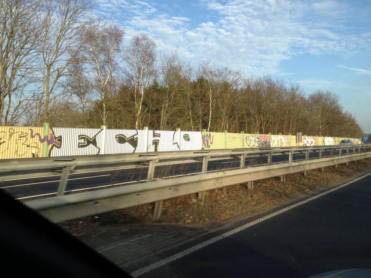 Graffiti Bombing in Oldenburg - Photo by Spotted - Echo (2012)