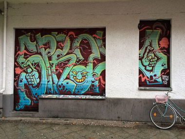 Graffiti Wall in BERLIN - Photo by Spray (2015)