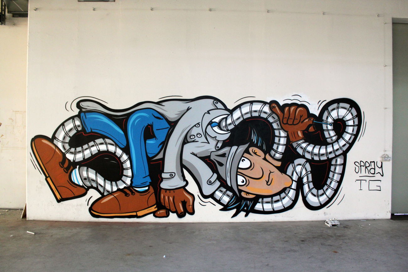 Graffiti Wall - Photo by Spray (2012)