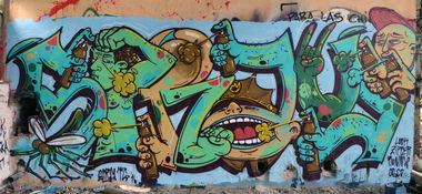 Graffiti Wall in Berlin - Photo by Spray (2016)