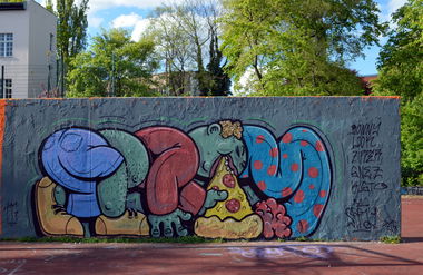 Graffiti Wall in BERLIN - Photo by Spray - spray, tg, berlin (2015)