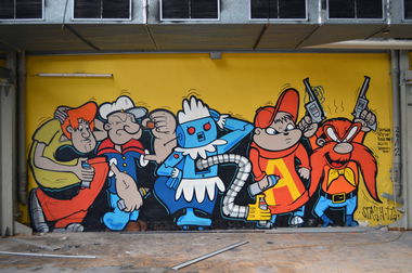 Graffiti Wall in BERLIN - Photo by Spray - spray, tg, berlin (2013)