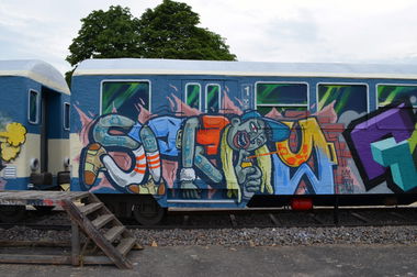 Graffiti Wall in MINDEN - Photo by Spray (2014)