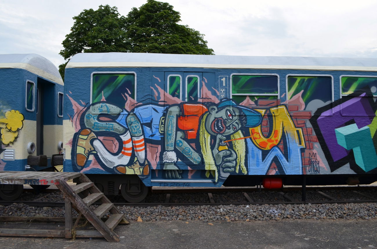Graffiti Wall in MINDEN - Photo by Spray (2014)