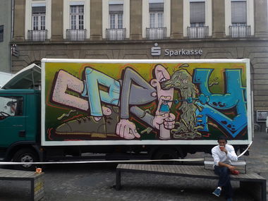 Graffiti Wall in Berlin - Photo by Spray (2017)