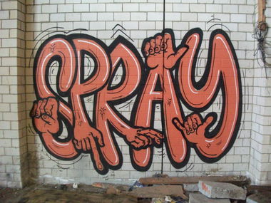 Graffiti Wall in Melbourne Fitzroy North - Photo by Spray - Spray (2012)