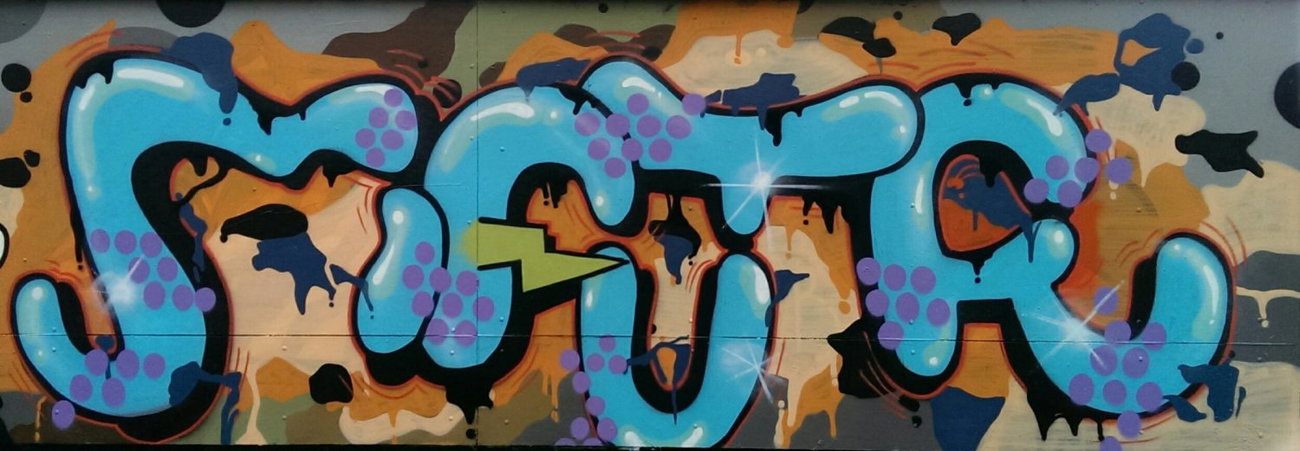 Graffiti Wall - Photo by Sprayomat - matr, hng (2014)