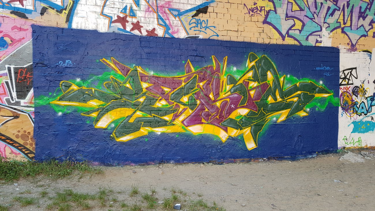 Graffiti Wall - Photo by SpukOne