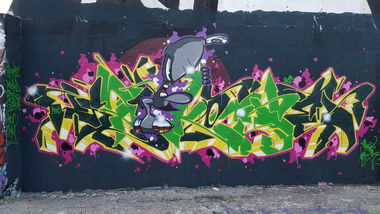 Graffiti Wall - Photo by SpukOne