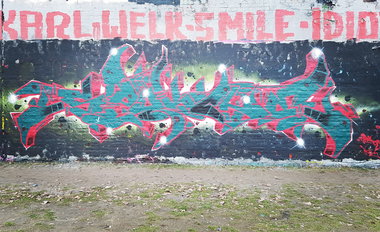 Graffiti Wall - Photo by SpukOne