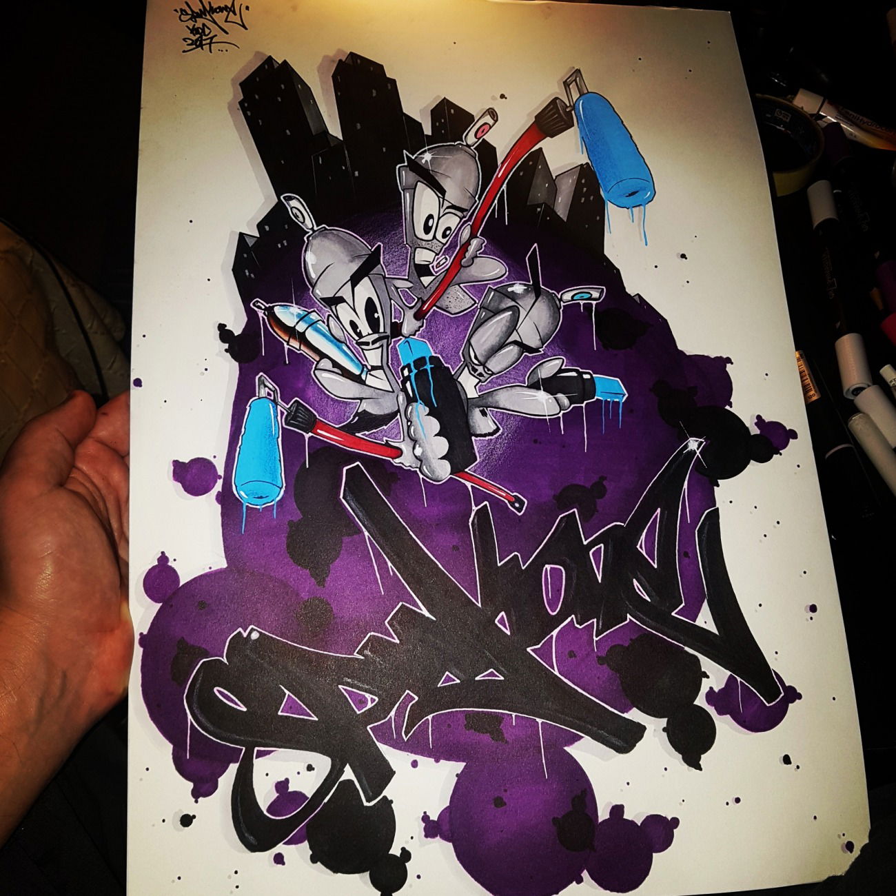 Graffiti Sketch - Photo by SpukOne