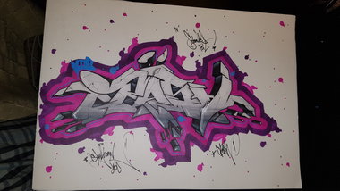 Graffiti Wall - Photo by SpukOne