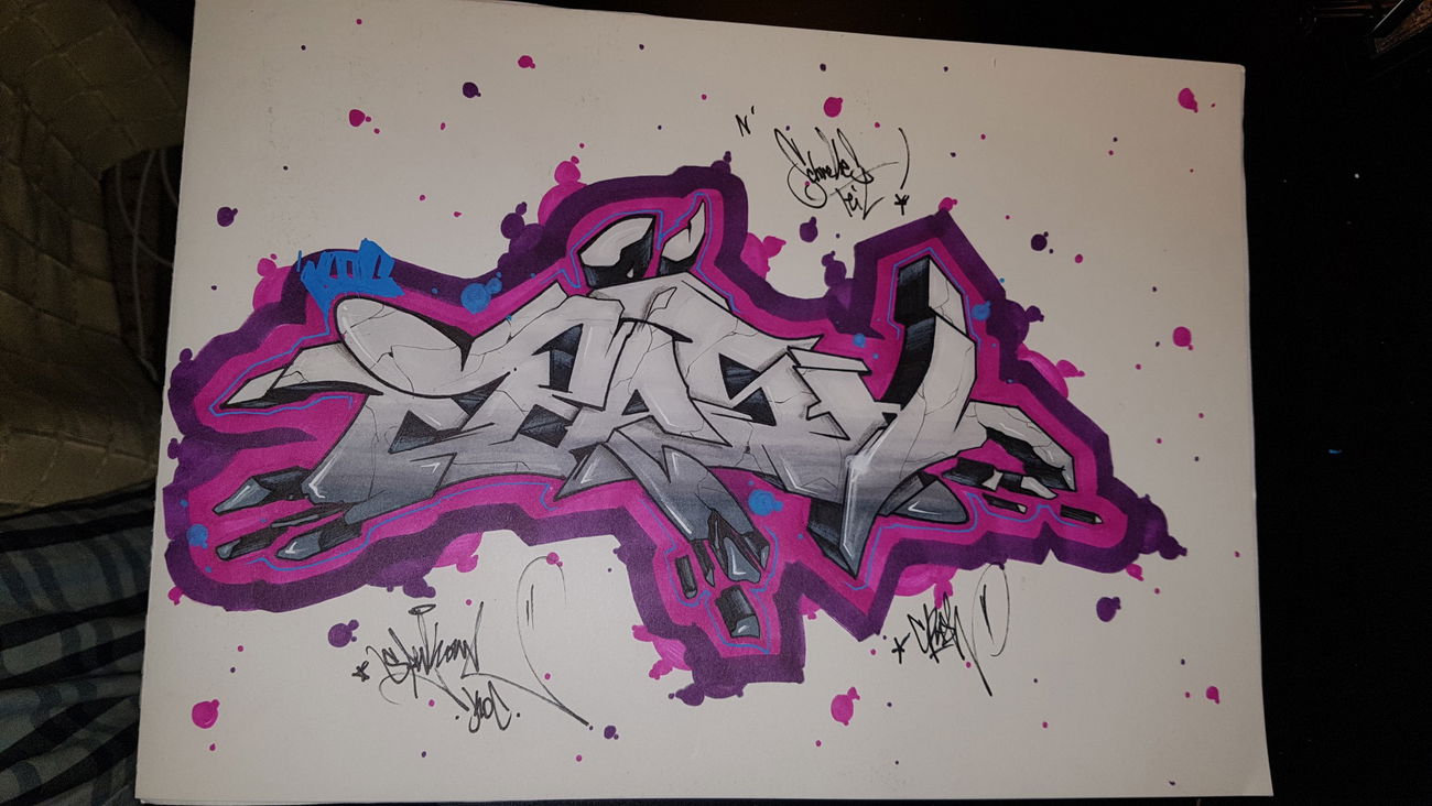 Graffiti Wall - Photo by SpukOne