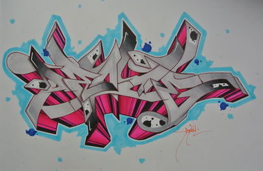 Graffiti Sketch - Photo by SpukOne