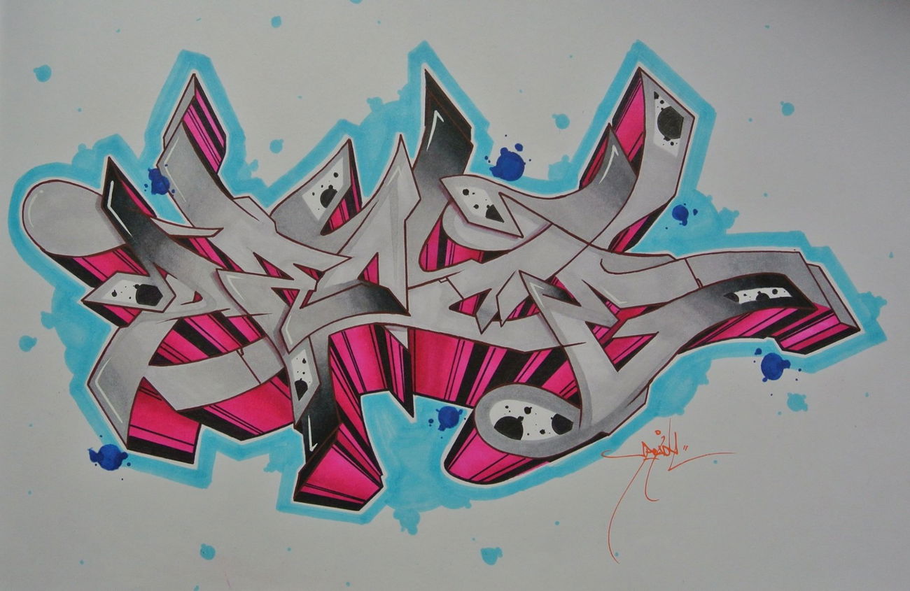 Graffiti Sketch - Photo by SpukOne