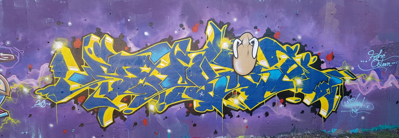 Graffiti Wall - Photo by SpukOne