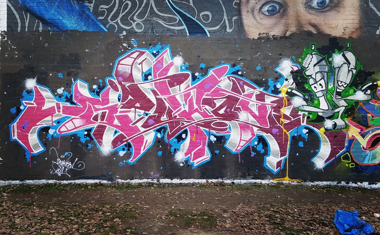 Graffiti Wall - Photo by SpukOne