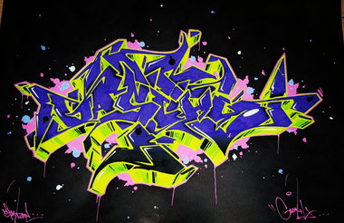 Graffiti Wall - Photo by SpukOne