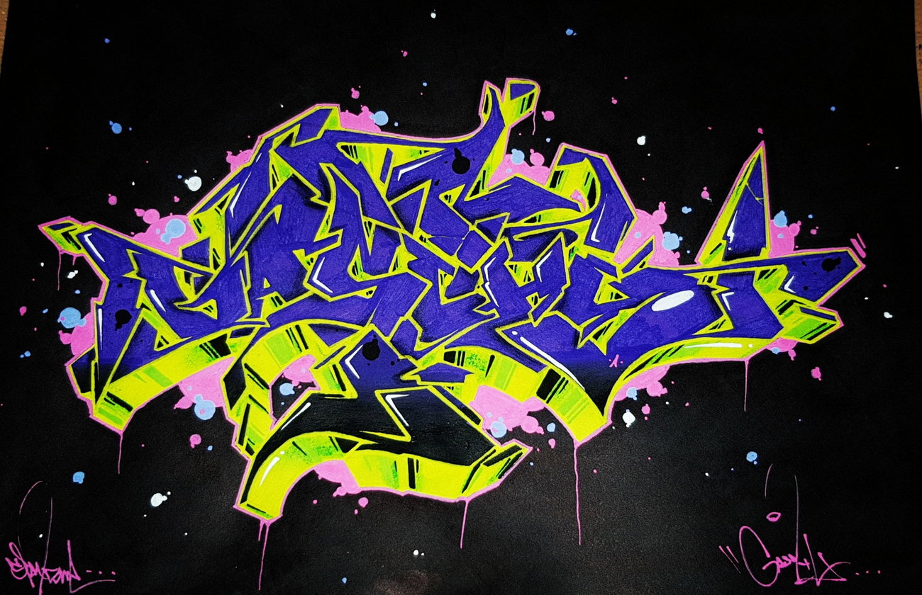 Graffiti Wall - Photo by SpukOne