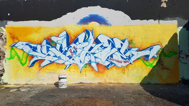 Graffiti Wall - Photo by SpukOne